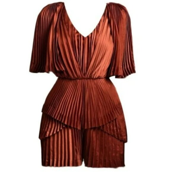 Andrea Iyamah Russo Romper Sz M - Picture 2 of 13